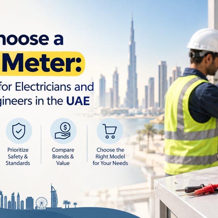How to Choose a Clamp Meter: A Buyer's Guide for Electricians and Maintenance Engineers in the UAE