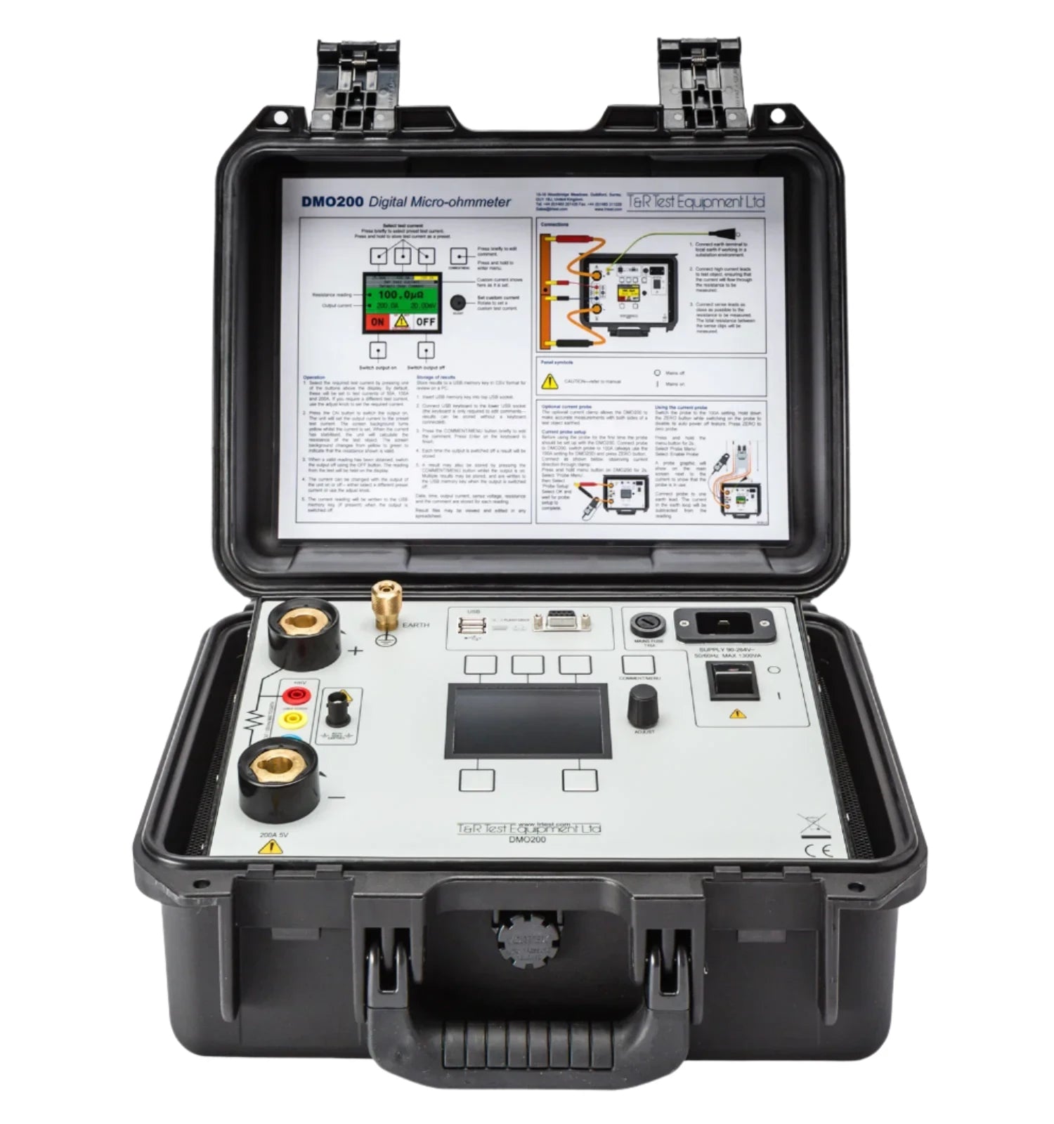 DMO200 Digital Micro Ohmmeter Rental Measuremart dmo200-digital-micro-ohmmeter-rental-measuremart