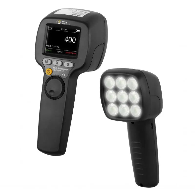 Digital Stroboscope RPM Meter PCE-DSX 10 — Measuremart