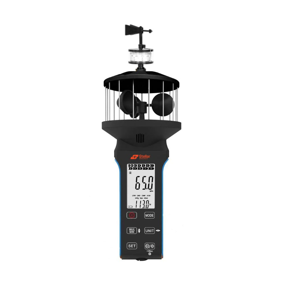 Multi Direction Anemometer Wind Meter with Wind Direction ANE120 — Measuremart