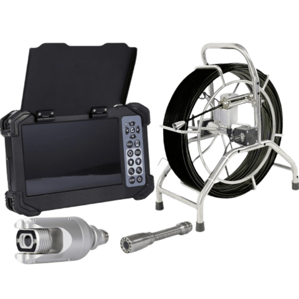 Inpipe Camera Full HD Pipe Inspection Camera ZXP5060 60Meter with Pan Tilt Camera ...