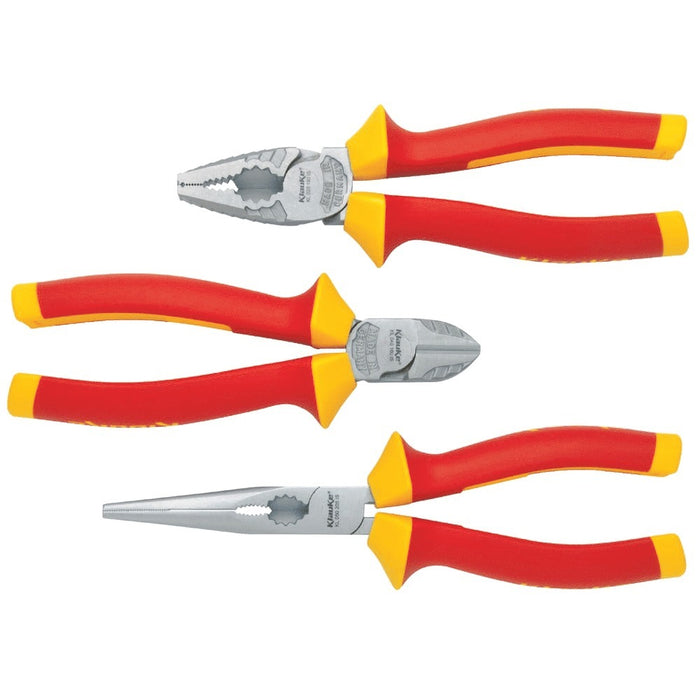  VDE Pliers Set 3 Piece