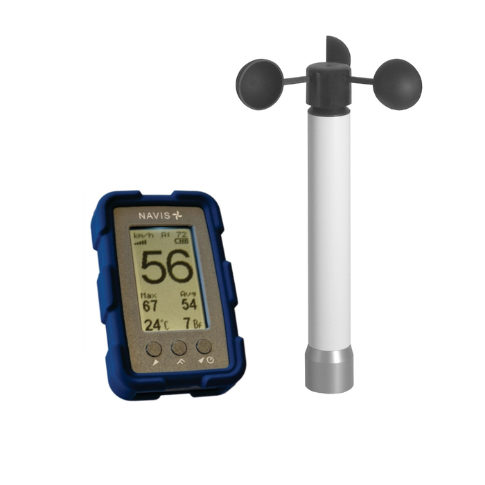 WINDY WR4/WP Portable Wireless Anemometer with Waterproof Rugged Display and Wind Speed Alarm